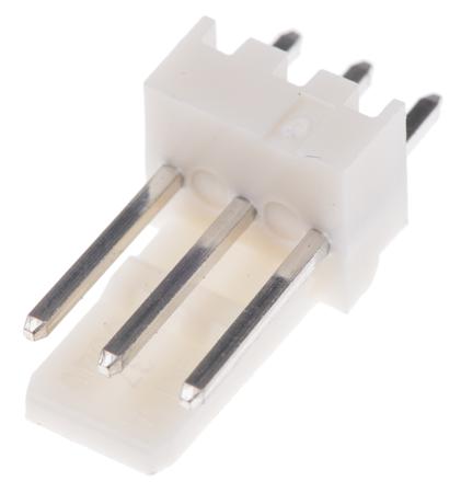 22-04-1031 Molex Mini-Latch Series Straight Through Hole Pin Header, 3 Contact(s), 2.5 mm Pitch, 1 Row, Unshrouded