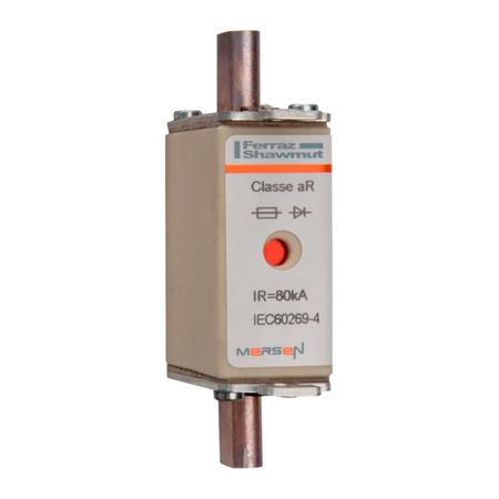 V320063 Mersen 100A 000 FF NH Centred Tag Fuse, aR, 690V ac