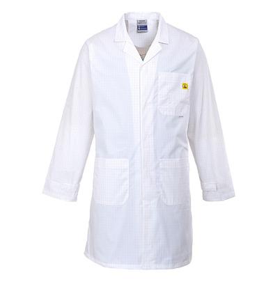 AS10WHRL Portwest White Unisex Reusable Lab Coat, L