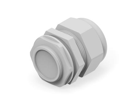 1SNG626115R0000 1SNG Series Light Grey PA 6 Cable Gland, M40 Thread, 22mm Min, 32mm Max, IP66, IP68