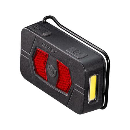 ZX20B Coast LED Torch Black - Rechargeable 200 lm