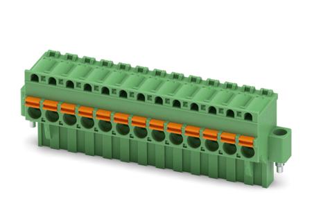 1874219 Phoenix Contact COMBICON FKCVR Series 5.08mm Pitch Pluggable Terminal Block, Plug, 13 Way
