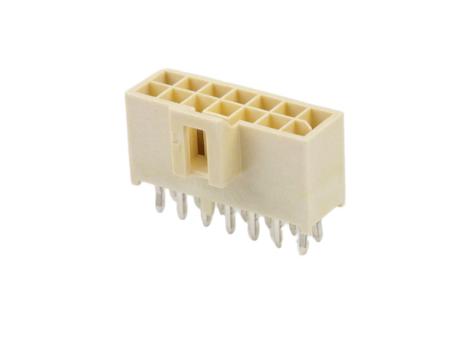105310-2314 Molex 105310 Series Vertical Through Hole PCB Header, 14 Contact(s), 2.5 mm Pitch, 2 Row, Shrouded