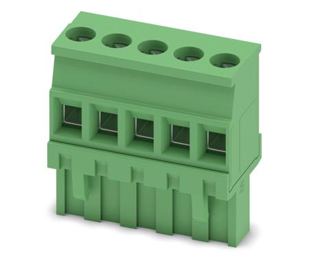 1792045 Phoenix Contact, 5mm Pitch, MVSTBR 2.5/ 5-ST, 5 Way, , Pluggable Terminal Block, Plug, Cable Mount, Screw Termination,