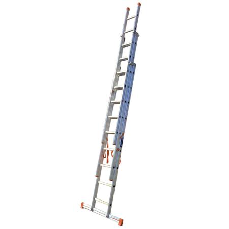 217-798 RS PRO 9 Step Steel Extension Ladder, 6.85mm Open Length