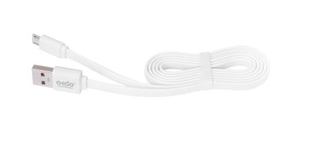 BNC1M-White OKdo Micro USB Noodle Cable - 1m White