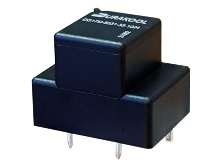 DG17M-5021-35-1012 Durakool PCB Mount Power Relay, 12V dc Coil, 15A Switching Current, SPST-NO