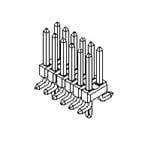 15-91-1148 Molex 71308 Series Vertical PCB PCB Header, 14 Contact(s), 2.54 mm Pitch, 2 Row, Unshrouded