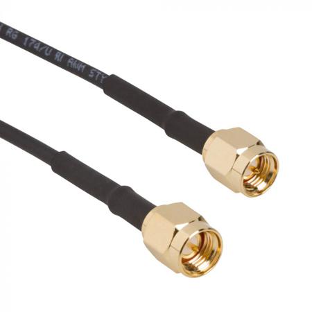 135101-02-06.00 Amphenol RF 135101-02 Series, 152.4 mm, RG174 Coaxial, Terminated 50 Ω