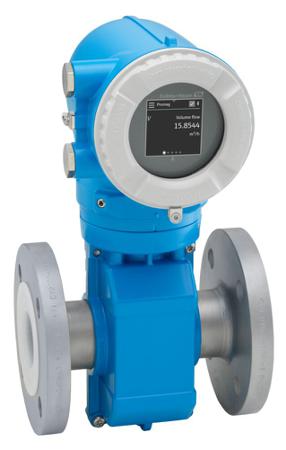 5PBB25-AAEADBKA0AED5K0AA1 Endress+Hauser Proline Promag P 10 Series Electromagnetic Flowmeter Flow Meter for Liquid, 4 dm³/min Min, 9600 m³/h Max