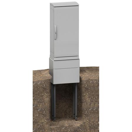 NSYZZ5123G Schneider Electric NSY Series Plinth for Use with PLAZ(T)123, 1285 x 500 x 310mm