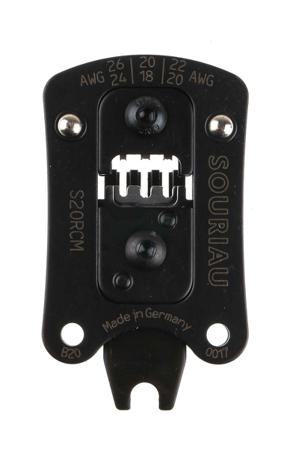S20RCM Souriau Sunbank by Eaton, UTS Series Crimping Head, Hex size 1.6mm