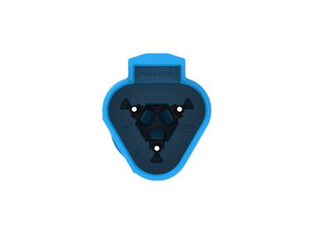 DT04-3P-TN07 TE Connectivity, DT04-3P Automotive Connector Plug Blue Cable 3 Way, Cable Termination