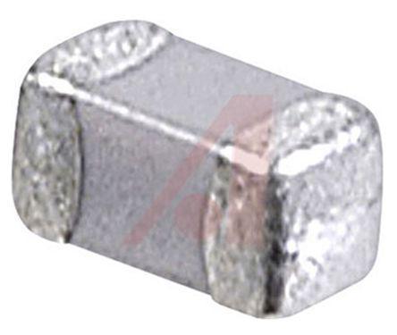 08051A100KAT2A EPCOS 10pF Multilayer Ceramic Capacitor MLCC 100V dc ±10% C0G Dielectric 0805 (2012M) SMD, Max. Temp. +125°C