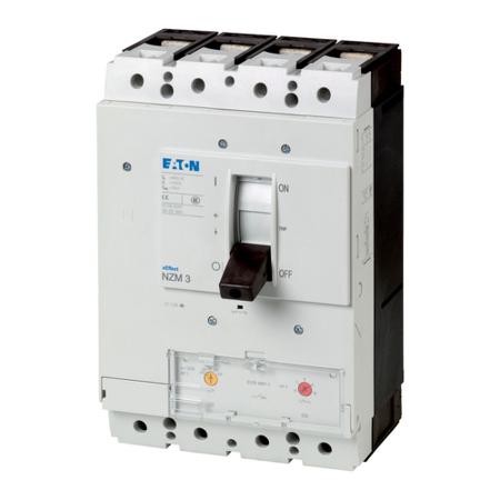 109702-NZMH3-4-A400 Eaton, Eaton Moeller NZM MCCB Molded Case Circuit Breaker 4P 400A, Breaking Capacity 9 kA, Fixed Mount