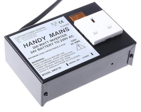 SM2730 Custom Power Design Quasi Sine Wave 200W Power Inverter, 22 → 30V dc Input, 230V ac Output