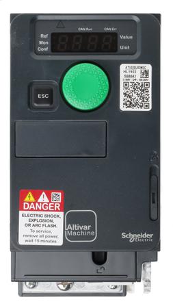 ATV320U02M2C Schneider Electric Variable Speed Drive, 0.18 kW, 1 Phase, 230 V ac, 3.4 A, Altivar Series