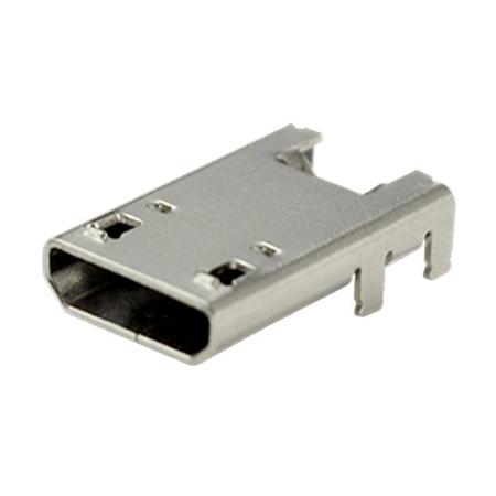 UJ2-MIBH-4-SMT-TR Same Sky Horizontal, SMT Type Type B 2 USB Connector