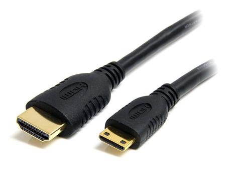 HDACMM50CM StarTech.com HDMI 1.4, 50cm Male HDMI to Male Mini HDMI High Speed 4K @ 30Hz