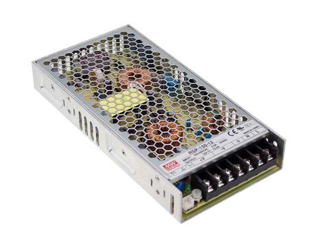 RSP-150-12 MEAN WELL Switching Power Supply, , 12V dc, 12.5A, 150W, 1 Output, 120 → 370 V dc, 85 → 264 V