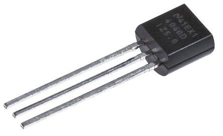 DRV5033AJQLPG Texas Instruments Through Hole Hall Effect Sensor 2.5 V 38 V, TO-92, 3-Pin