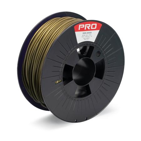 190-1968 RS PRO 2.85mm Gold PLA 3D Printer Filament, 1kg