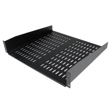 CABSHELFV StarTech.com Black Shelf, 2U, 23kg Load, 406mm x 483mm