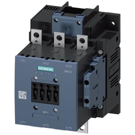 3RT1456-6AM36 Siemens SIRIUS 3RT14 Contactor, 200 → 220 V AC/DC Coil, 3-Pole, 275 A, 2NC + 2NO, 690 V