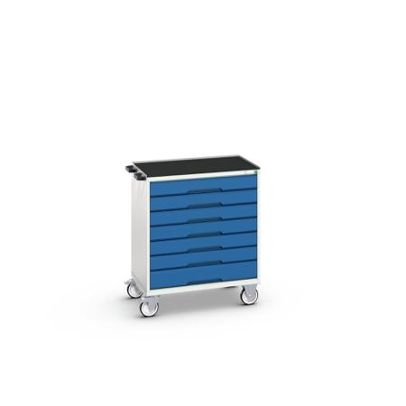 16927008-11 Bott, 7 Drawer Sheet Steel Floor Standing Cabinet, 800 x 550 x 965mm