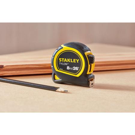 0-30-656 Stanley TYLON 8m Tape Measure, Metric & Imperial