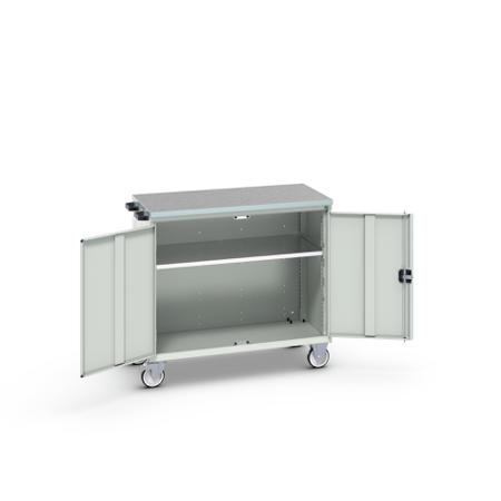 16927062.16 Bott 2 Door Sheet Steel Floor Standing Cabinet, 1050 x 600 x 980mm