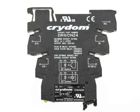 DRA-CN240A24 Sensata Crydom DRACN Series Solid State Interface Relay, 30 V dc Control, 2 A Load, DIN Rail Mount