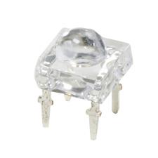 R20WHT-F-0160 Bivar Orca R 6000K White High-Power LED, 4-Pin Super Flux Dome Through Hole package