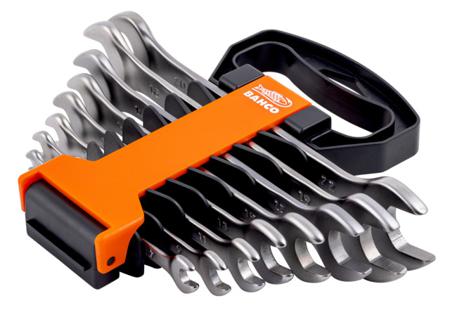 6M/SH8 Bahco 6M Series 8-Piece Spanner Set, 6 x 7, 8 x 9, 10 x 11, 12 x 13, 14 x 15, 16 x 17, 18 x 19, 20 x 22 mm