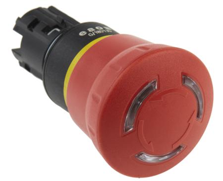 45-2D36.1920.000 EAO 45 Series, Twist Release, Emergency Stop Push Button Head