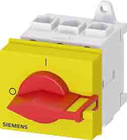 3LD2130-0TK13 Siemens 3 Pole Isolator Switch - 25A Maximum Current