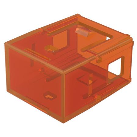 02-901.3 Indicator Lens Rectangle Style, Orange, 25.4 Long