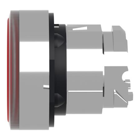 ZB4BW34 Schneider Electric XB4 Series, Red Push Button Head, Spring Return, 22mm Cutout