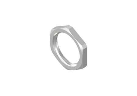 43-01155 Amphenol CONEC Silver Hexnut, Shell Size M16 for use with Circular Connector