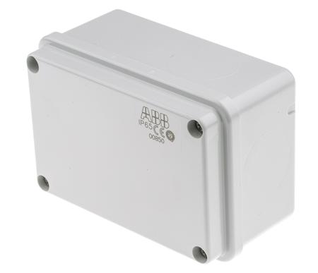 00850--M008500000 ABB Junction Box, IP65, 105mm x 70mm x 50mm
