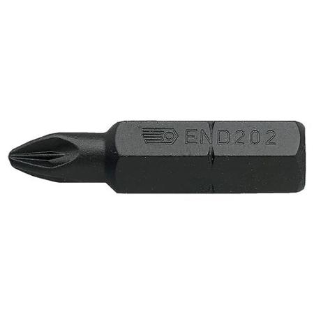 END-204 Facom Pozidriv Screwdriver Bit, PZ3
