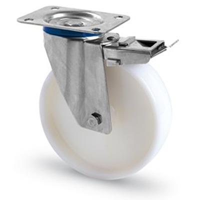 149-268 RS PRO Swivel Castor Wheel, 120kg Capacity, 80mm Wheel