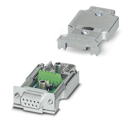 2306566 Phoenix Contact SUBCON-PLUS/AX/CAN/SO145 9 Way Cable Mount D-sub Connector Socket, 2.77mm Pitch