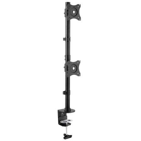 ARMDUALV StarTech.com Desk Mounting Monitor Arm for 2 x Screen, 27in Screen Size