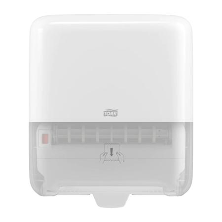 551000 Tork Plastic White Wall Mounting Paper Towel Dispenser, 203mm x 372mm x 337mm