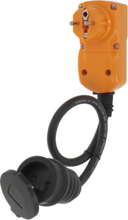 1132731 brennenstuhl 500mm Type E - French Extension Reel, 230 V, IP44