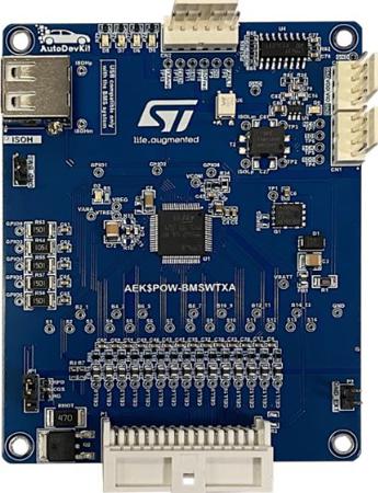 AEK-POW-BMSWTX STMicroelectronics Battery Management System Module Based On L9963E And L9963T Evaluation Board Evaluation Board