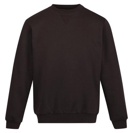 TRF686---80040 Regatta Professional TRF686 Black 35% Cotton, 65% Polyester Men Work Sweatshirt XS