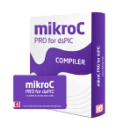 MIKROE-1950 MikroElektronika mikroC PRO for dsPIC C Compiler Software for Windows 10, Windows 7, Windows 8, Windows Vista, Windows
