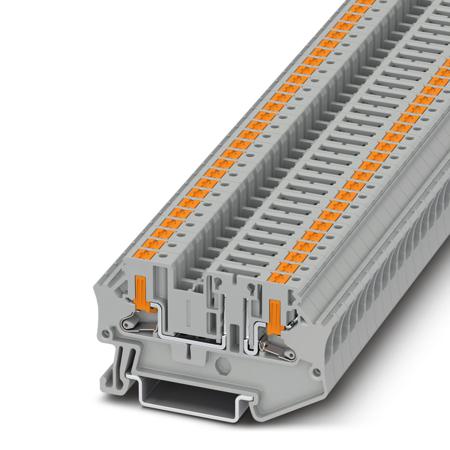 1088741 Phoenix Contact  PTV Series Grey, Push In Termination
